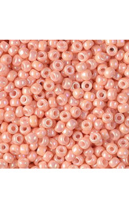 Miyuki rocailles Perlen 8/0 - Opaque luster tea rose 8-596